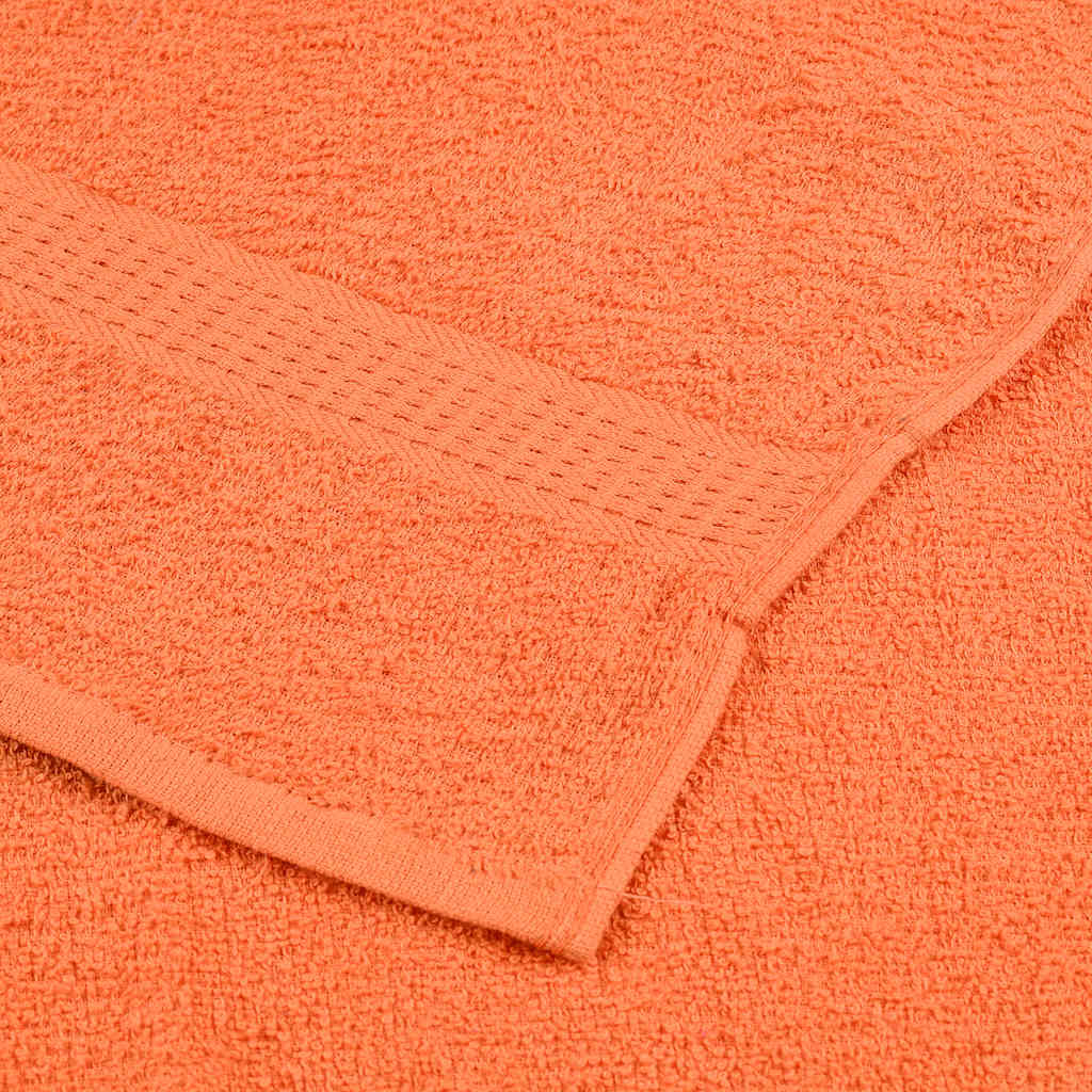 Badlakan 10 st orange 100x150 cm 360 gsm 100% bomull