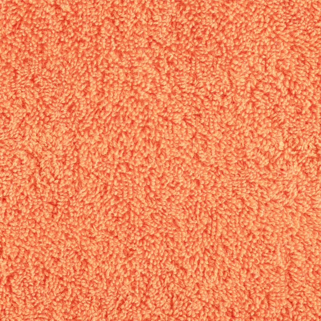 Premium handdukar SOLUND 10 st orange 50x100 cm 600 gsm