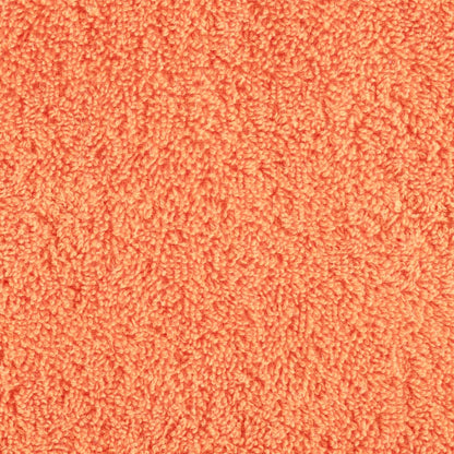 Premium bastuhanddukar SOLUND 10 st orange 80x200 cm 600 gsm