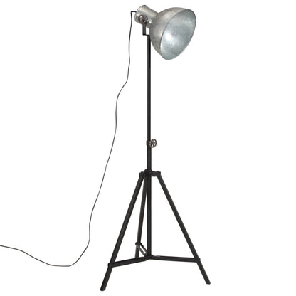 Golvlampa 25 W vintage silver 61x61x90/150 cm E27