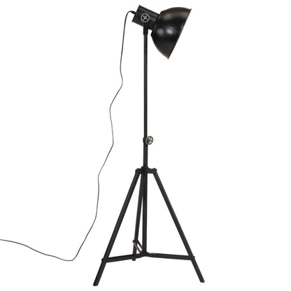 Golvlampa 25 W svart 61x61x90/150 cm E27