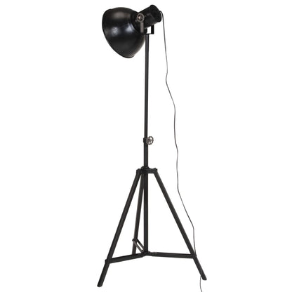 Golvlampa 25 W svart 61x61x90/150 cm E27