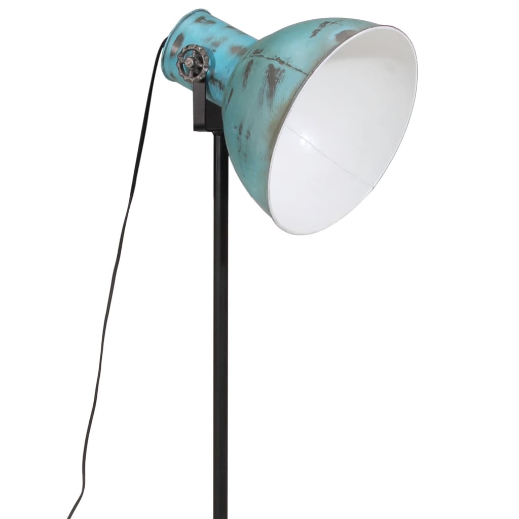 Golvlampa 25 W nött blå 61x61x90/150 cm E27