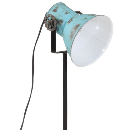 Golvlampa 25 W nött blå 35x35x65/95 cm E27