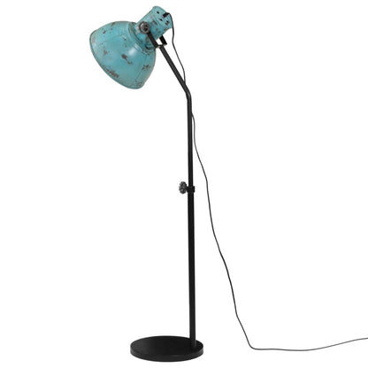 Golvlampa 25 W nött blå 30x30x90-150 cm E27