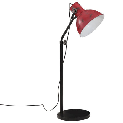 Golvlampa 25 W nött röd 30x30x90-150 cm E27