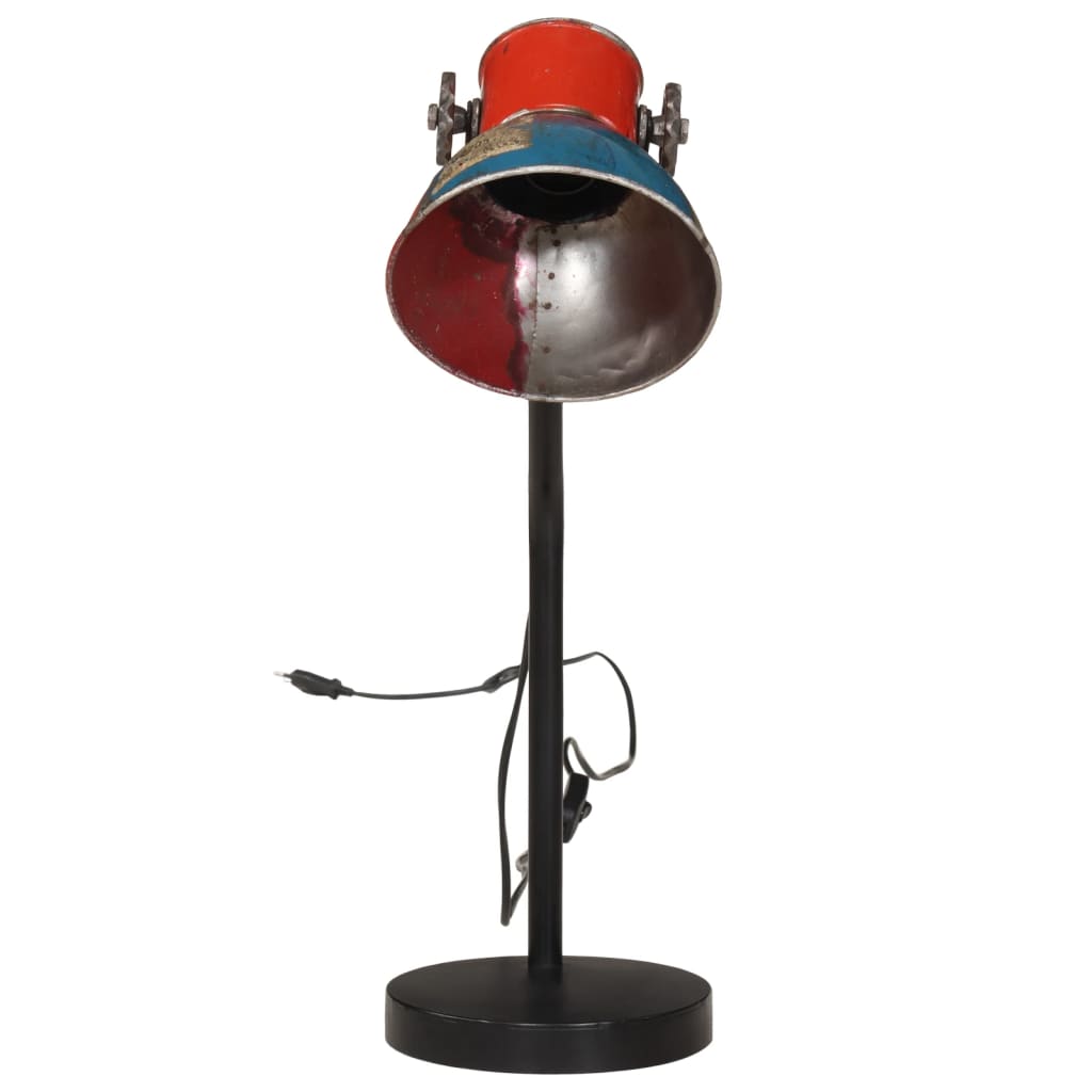 Skrivbordslampa 25 W flerfärgad 17x17x60 cm E27