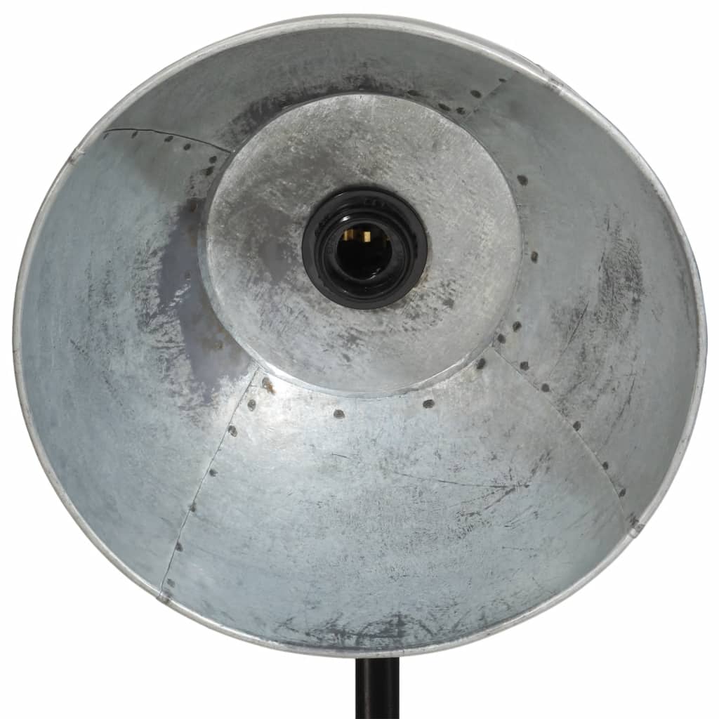 Golvlampa 25 W vintage silver 75x75x90-150 cm E27