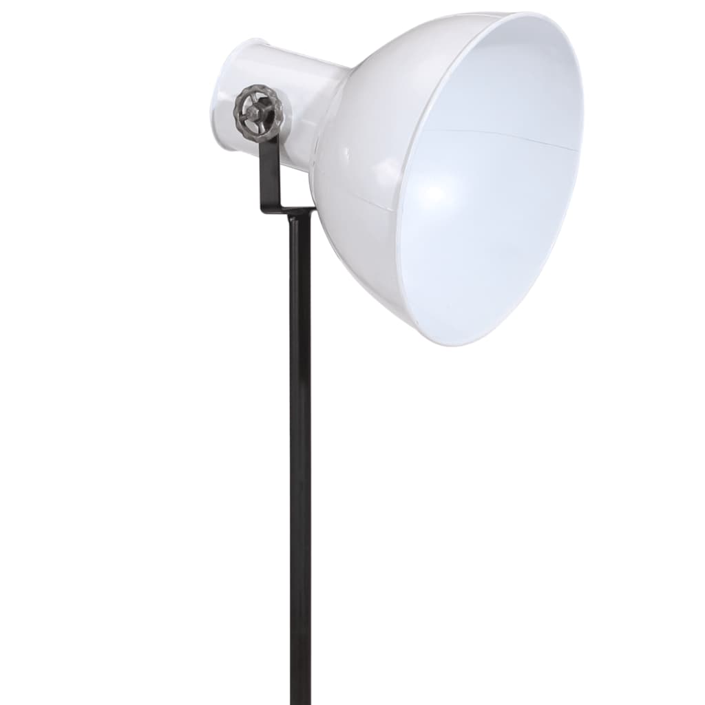 Golvlampa 25 W vit 75x75x90-150 cm E27