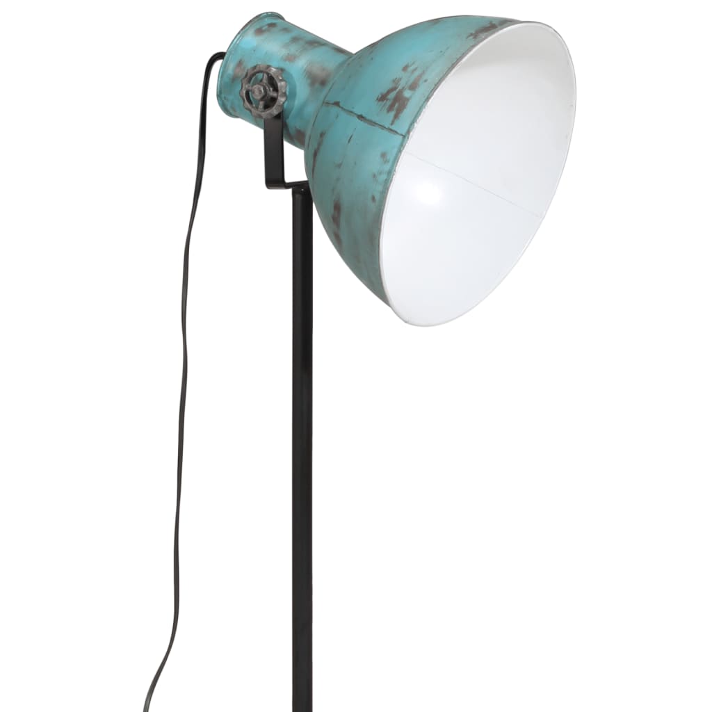 Golvlampa 25 W nött blå 75x75x90-150 cm E27