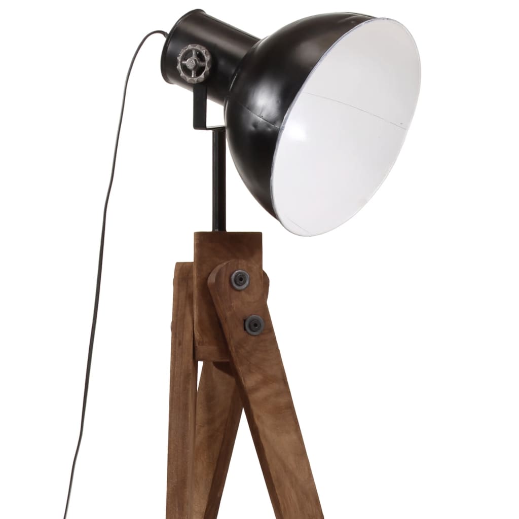 Golvlampa 25 W svart 45x45x120 cm E27