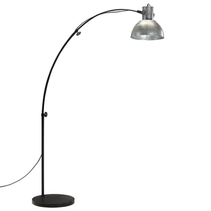 Golvlampa 25 W vintage silver 150 cm E27