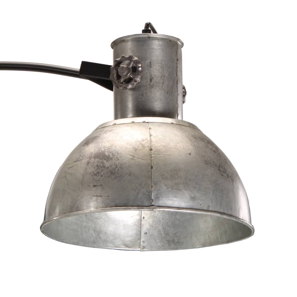 Golvlampa 25 W vintage silver 150 cm E27