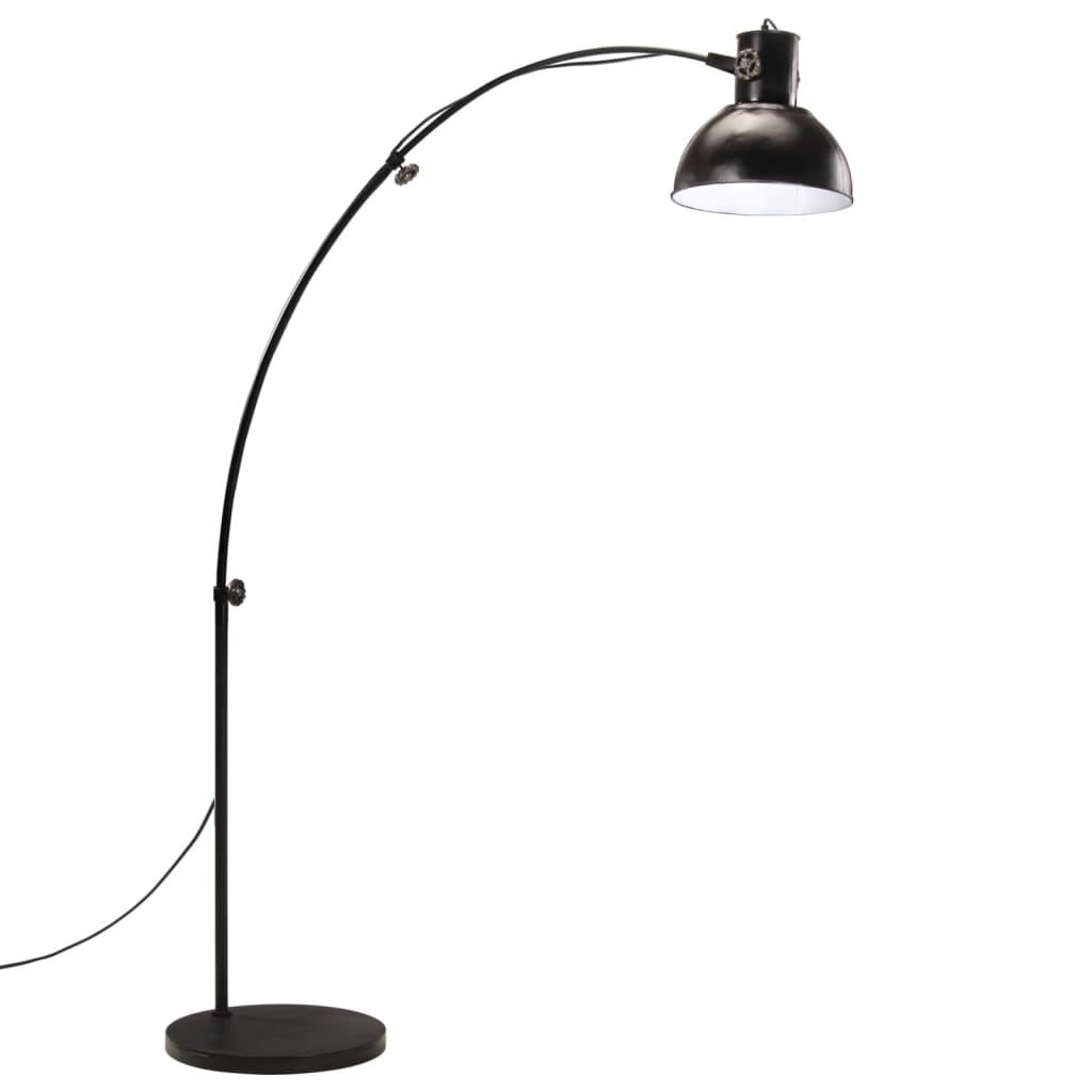 Golvlampa 25 W svart 150 cm E27