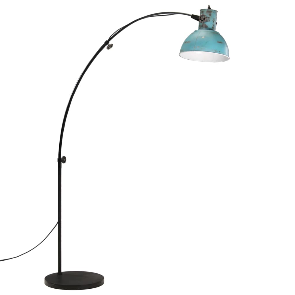 Golvlampa 25 W nött blå 150 cm E27