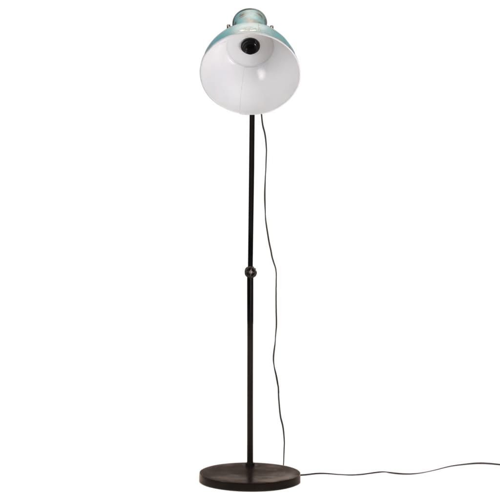 Golvlampa 25 W nött blå 150 cm E27