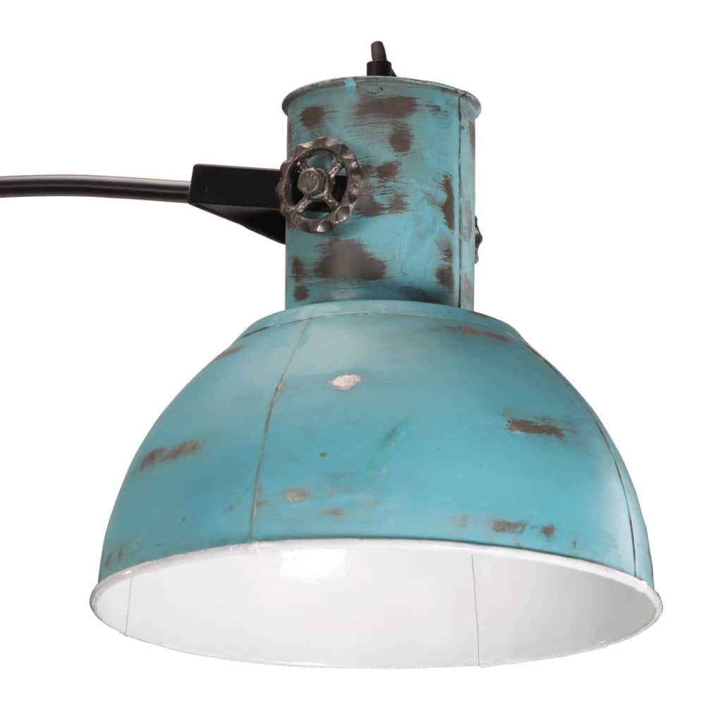 Golvlampa 25 W nött blå 150 cm E27