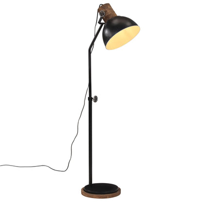 Golvlampa 25 W svart 30x30x100-150 cm E27