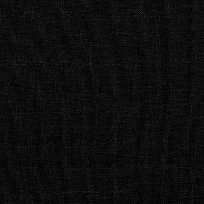 Massagefåtölj svart tyg