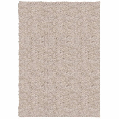 Ryamatta PAMPLONA lång lugg modern beige 160x230 cm