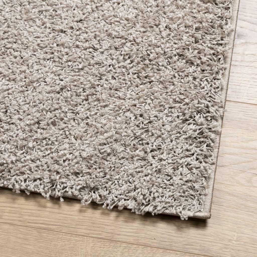 Ryamatta PAMPLONA lång lugg modern beige 160x230 cm