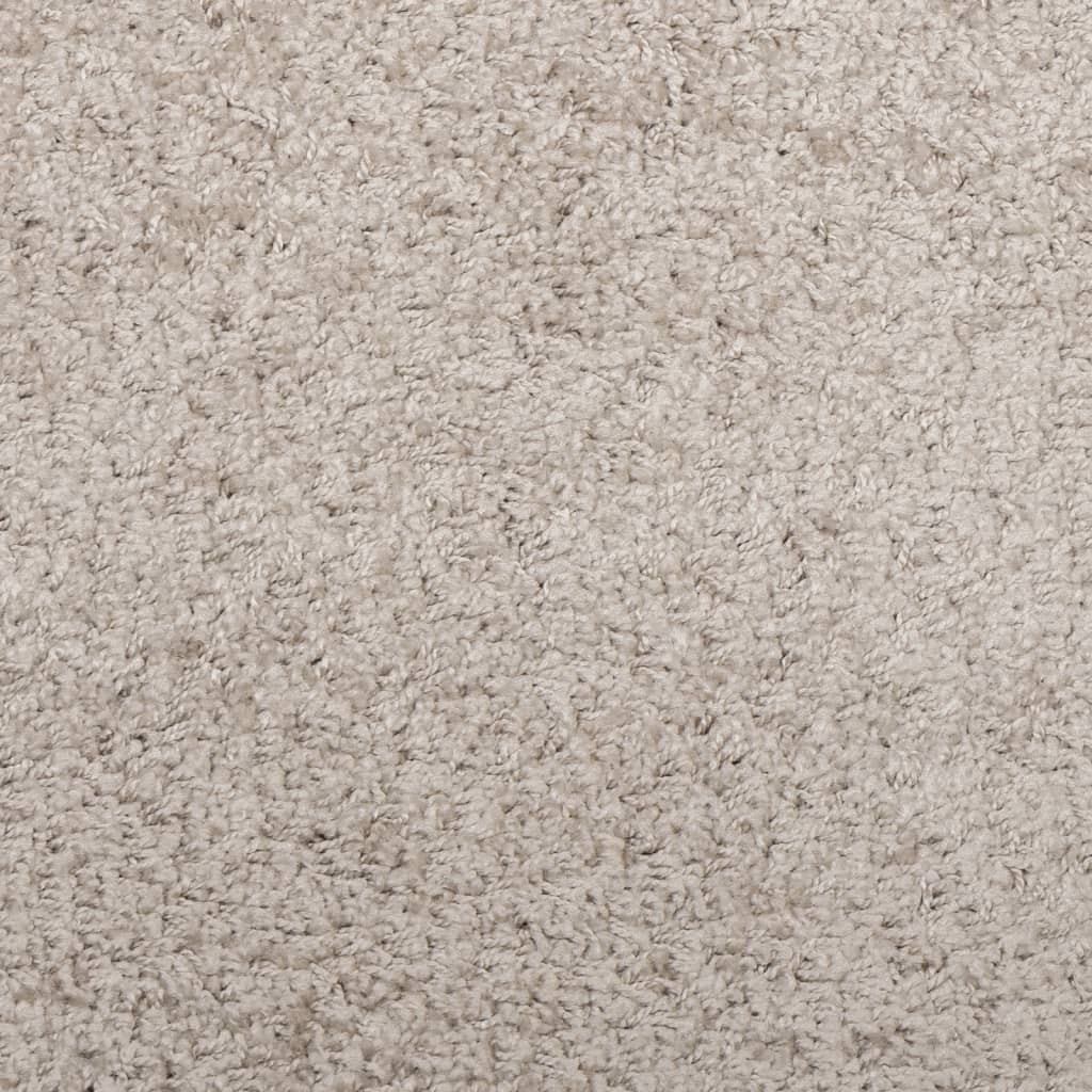 Ryamatta PAMPLONA lång lugg modern beige 160x230 cm