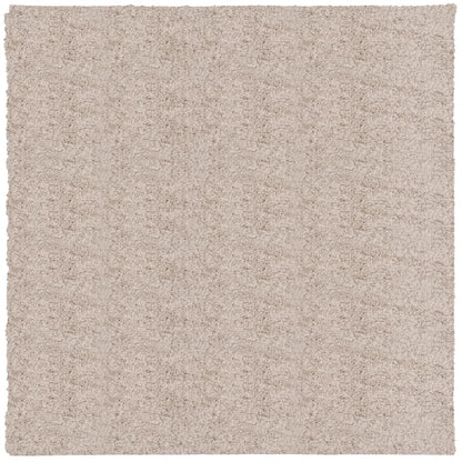 Ryamatta PAMPLONA lång lugg modern beige 200x200 cm