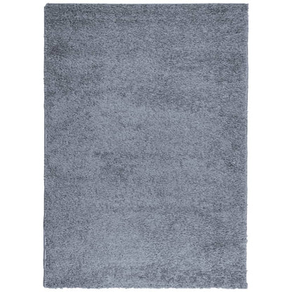 Ryamatta PAMPLONA lång lugg modern blå 200x280 cm