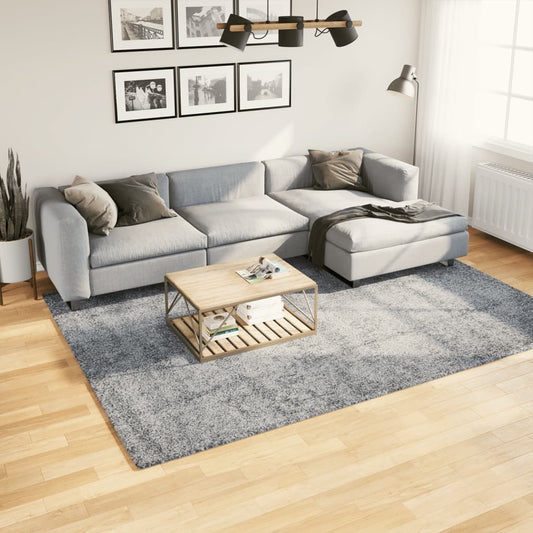 Ryamatta PAMPLONA lång lugg modern blå 200x280 cm