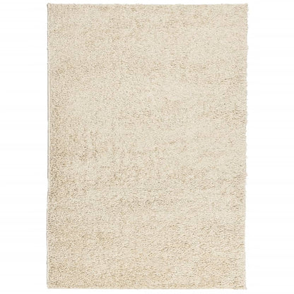 Ryamatta PAMPLONA lång lugg modern guld 160x230 cm