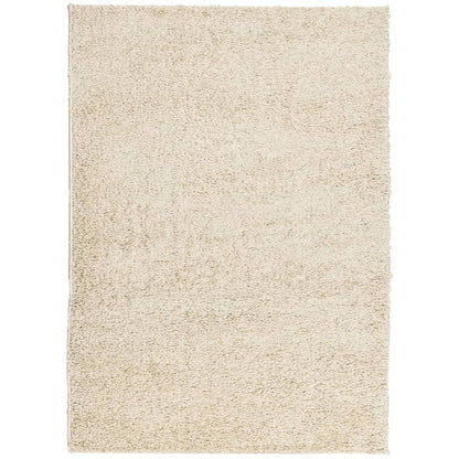 Ryamatta PAMPLONA lång lugg modern guld 200x280 cm