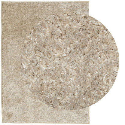 Matta ISTAN långluggad glansig beige 200x280 cm