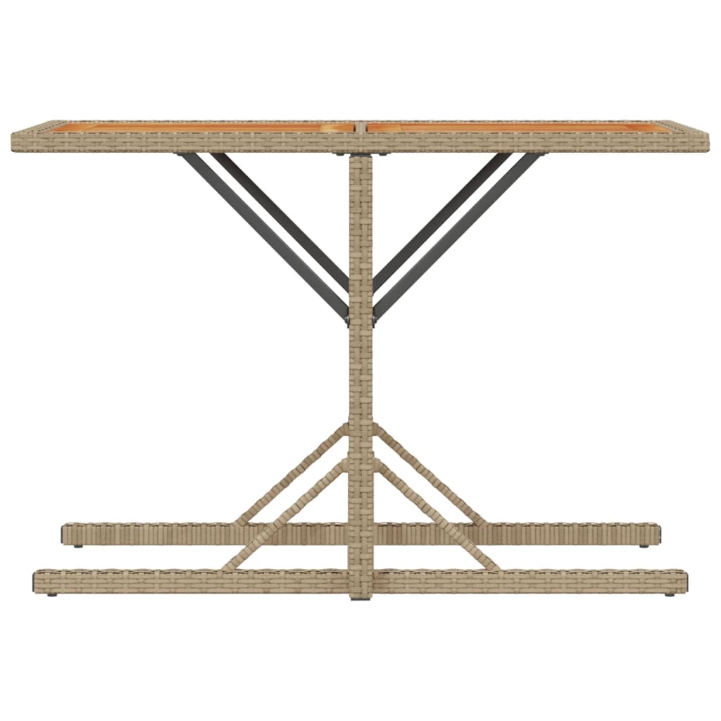 Bistrogrupp med dynor 3 delar beige konstrotting