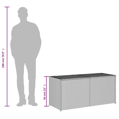 Dynbox svart 283L konstrotting