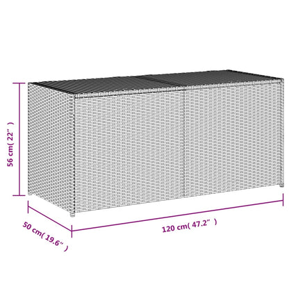 Dynbox svart 283L konstrotting