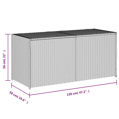 Dynbox brun 283L konstrotting