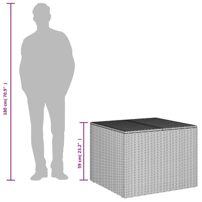 Dynbox svart 291L konstrotting