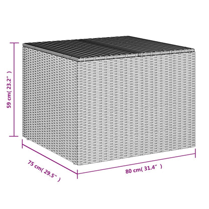 Dynbox svart 291L konstrotting