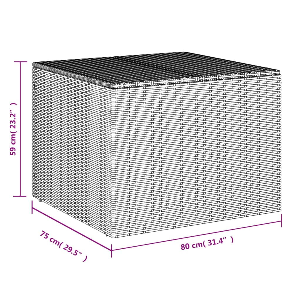 Dynbox brun 291L konstrotting