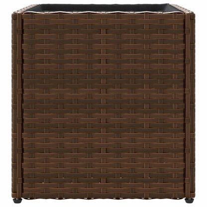 Odlingslådor 2 st brun 36x30x32 cm konstrotting