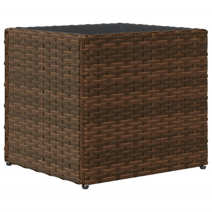 Odlingslådor 2 st brun 36x30x32 cm konstrotting