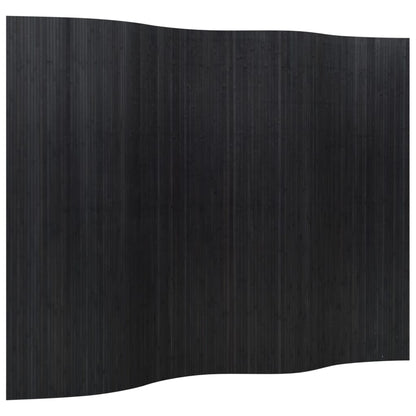 Rumsavdelare svart 165x250 cm bambu