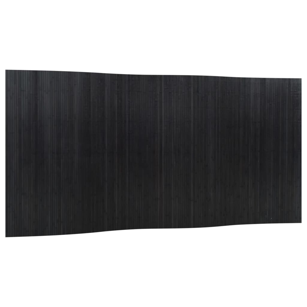 Rumsavdelare svart 165x400 cm bambu