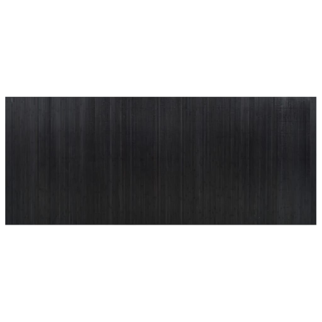 Rumsavdelare svart 165x400 cm bambu