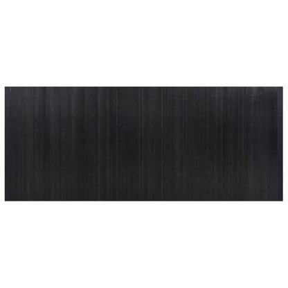 Rumsavdelare svart 165x400 cm bambu