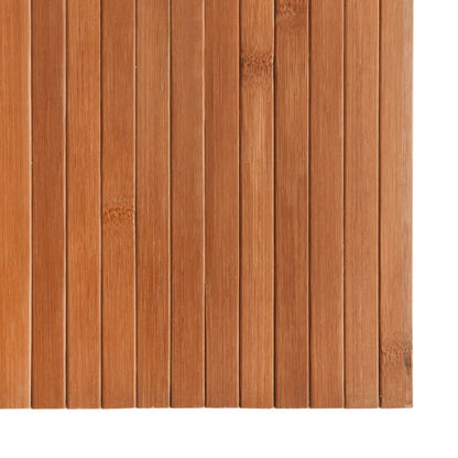 Rumsavdelare brun 165x400 cm bambu