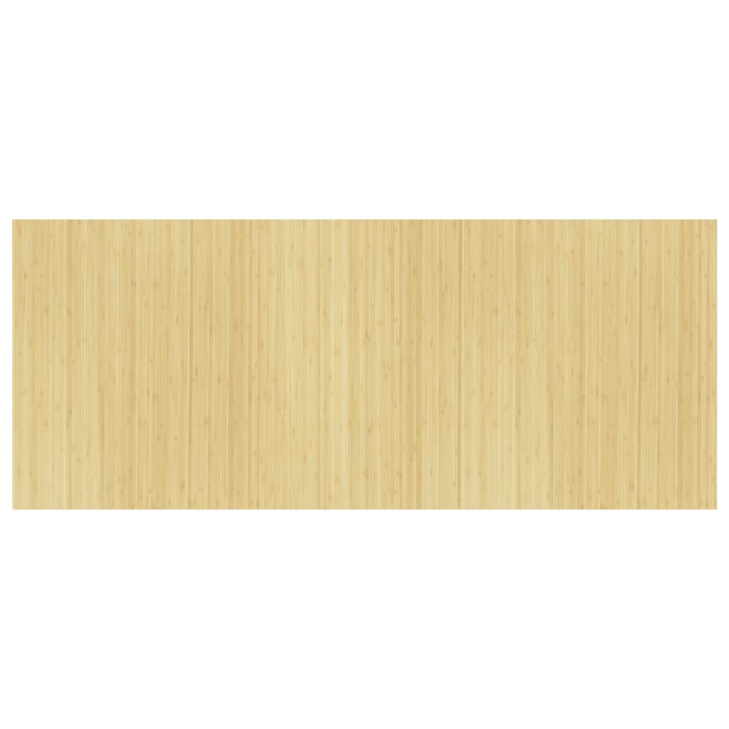 Rumsavdelare ljus naturlig 165x400 cm bambu