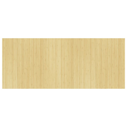 Rumsavdelare ljus naturlig 165x400 cm bambu