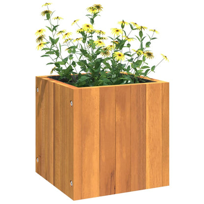 Odlingslåda 25x25x25 cm massivt akaciaträ