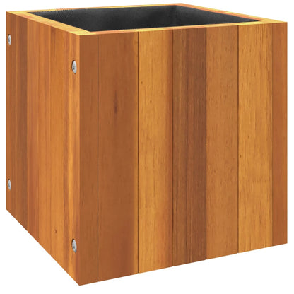 Odlingslåda 25x25x25 cm massivt akaciaträ